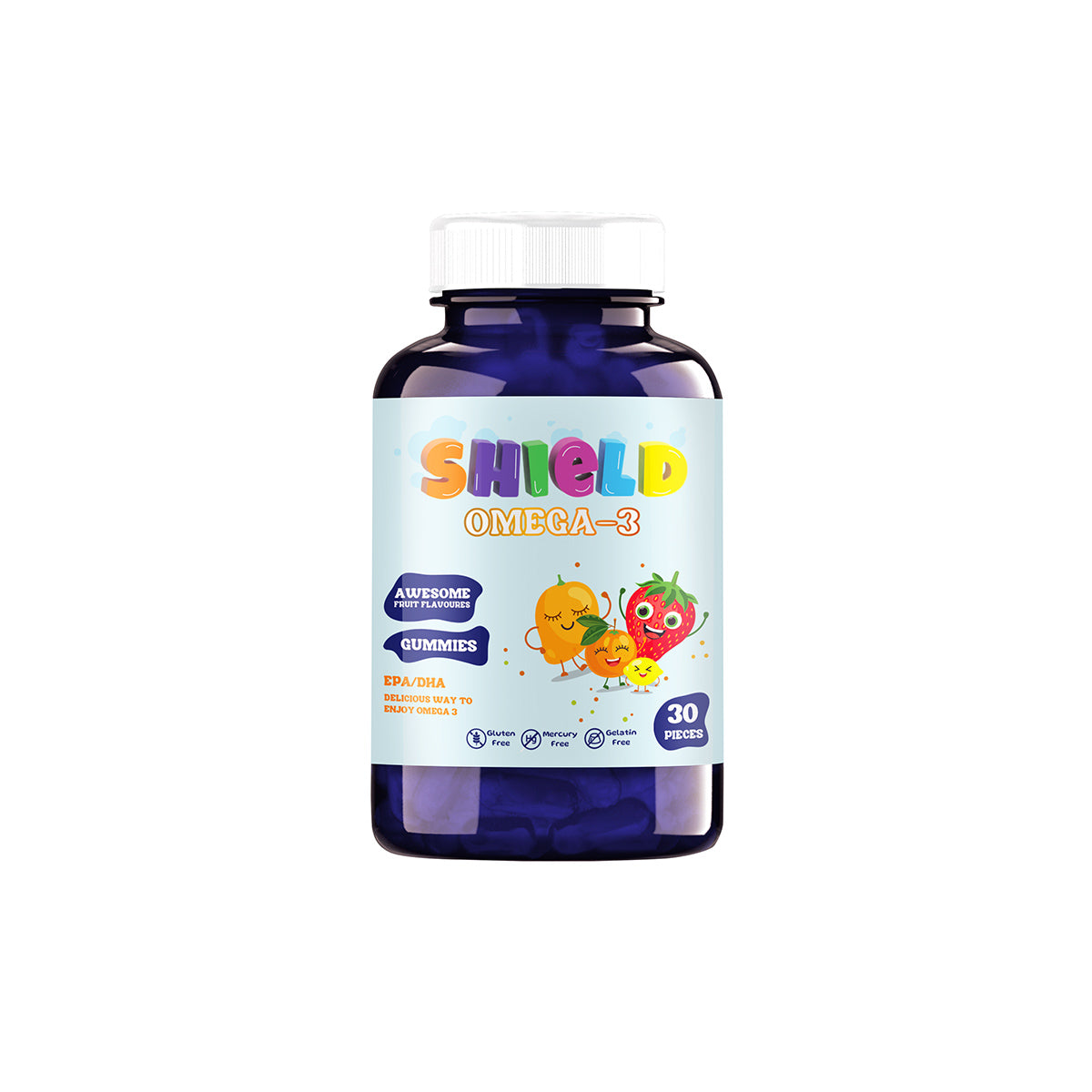 Shield Omega 3 Gummies 30 Pcs image 0