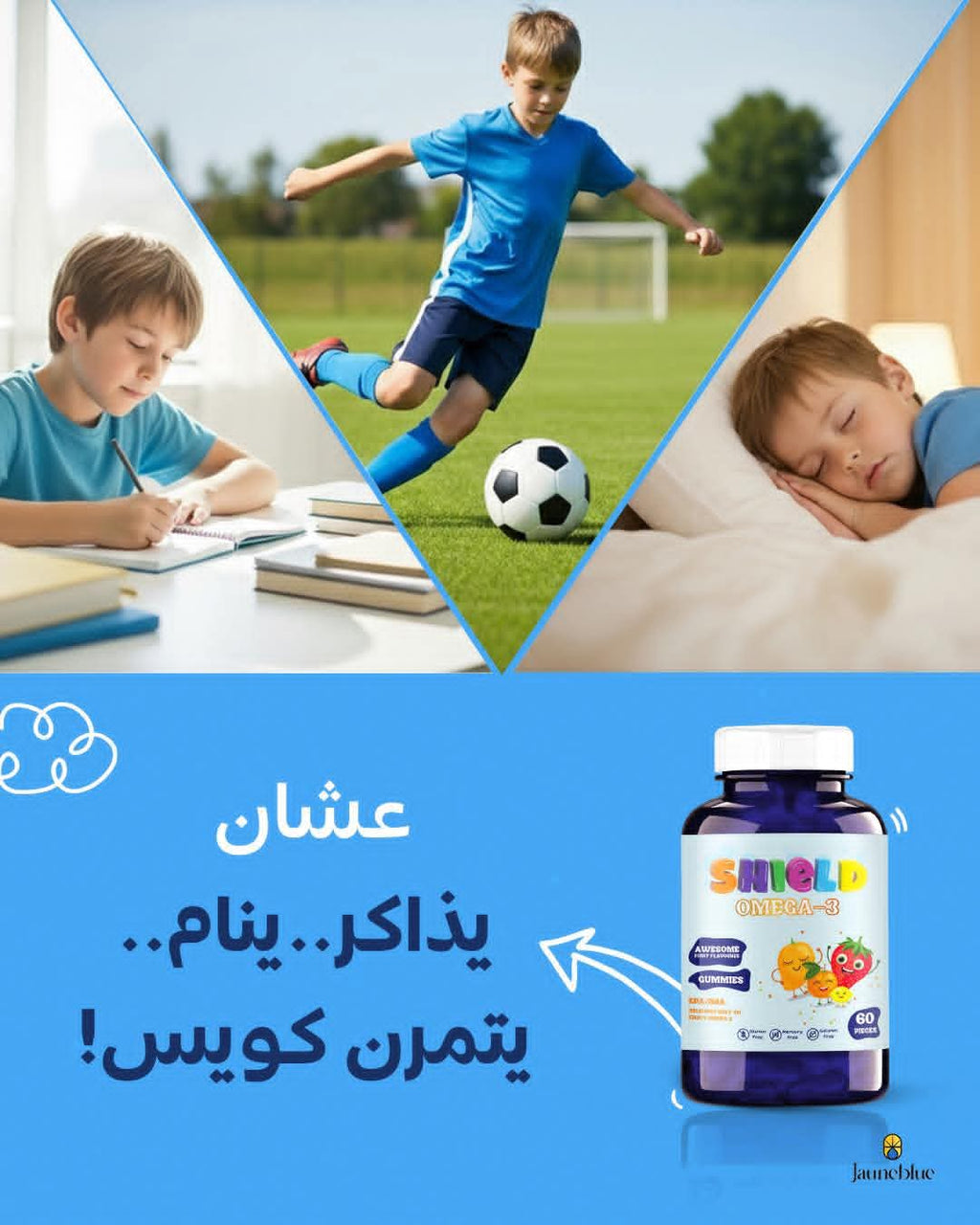 شيلد أوميجا-3 جاميز (30 قطعة )